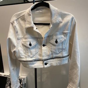 Cotton Citizen Cropped Denim Jacket